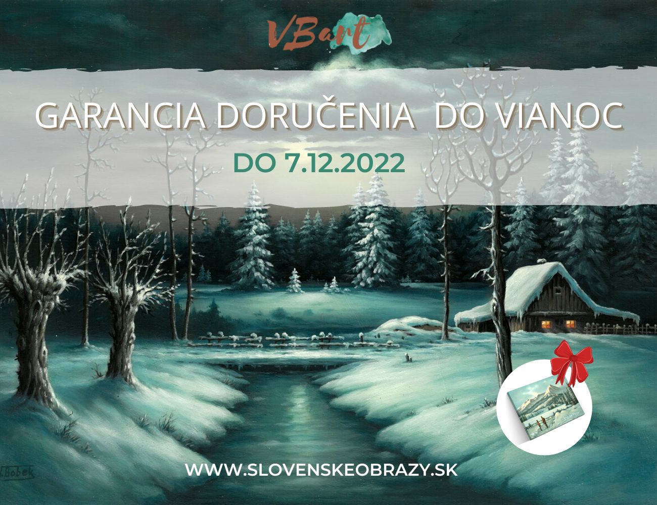 Banner dodania do vianoc VBart 2022